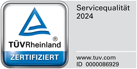 Autopoint Schäfer ist von TÜV Rheinland zertifiziert Bild mit Zertifikat von TÜV-Rheinland